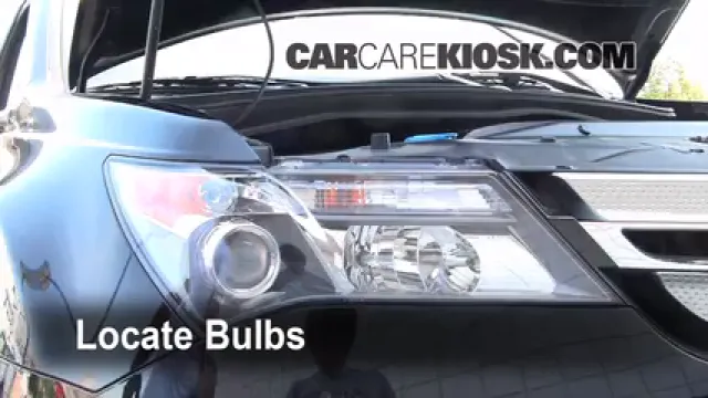 2009 Acura MDX 3.7L V6 Luces Luz de estacionamiento (reemplazar foco)